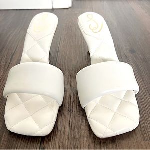 Sam Edelman Starla Leather Mule in White